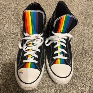 Converse Pride Custome high top shoes